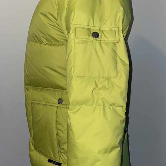 HOLDEN Lime Green Winter Down Parka Jacket size M NWOT - Picture 15 of 15